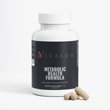 Fórmula de Salud Metabólica de Ivalro: bote con las cápsulas al lado