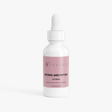 Sérum Facial de Retinol y Péptidos de Ivalro: frasco de cristal visto de frente
