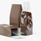 Ivalro Vitality Mushroom Coffee (Medium Roast): bags with the coffee on show