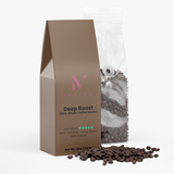 Café de Tueste Intenso de Ivalro: bolsa abierta con el café