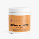 Polvo Energético (Guayaba y Frutos Rojos) de Ivalro: bote visto de frente