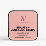 Ivalro Beauty Collagen Strips: tin, front view