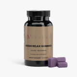 Gominolas de Reishi de Ivalro: bote con las gominolas al lado