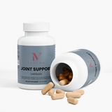 Ivalro Joint Support: open bottle with the capsules