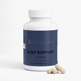 Sleep Support de Ivalro: bote con las cápsulas al lado