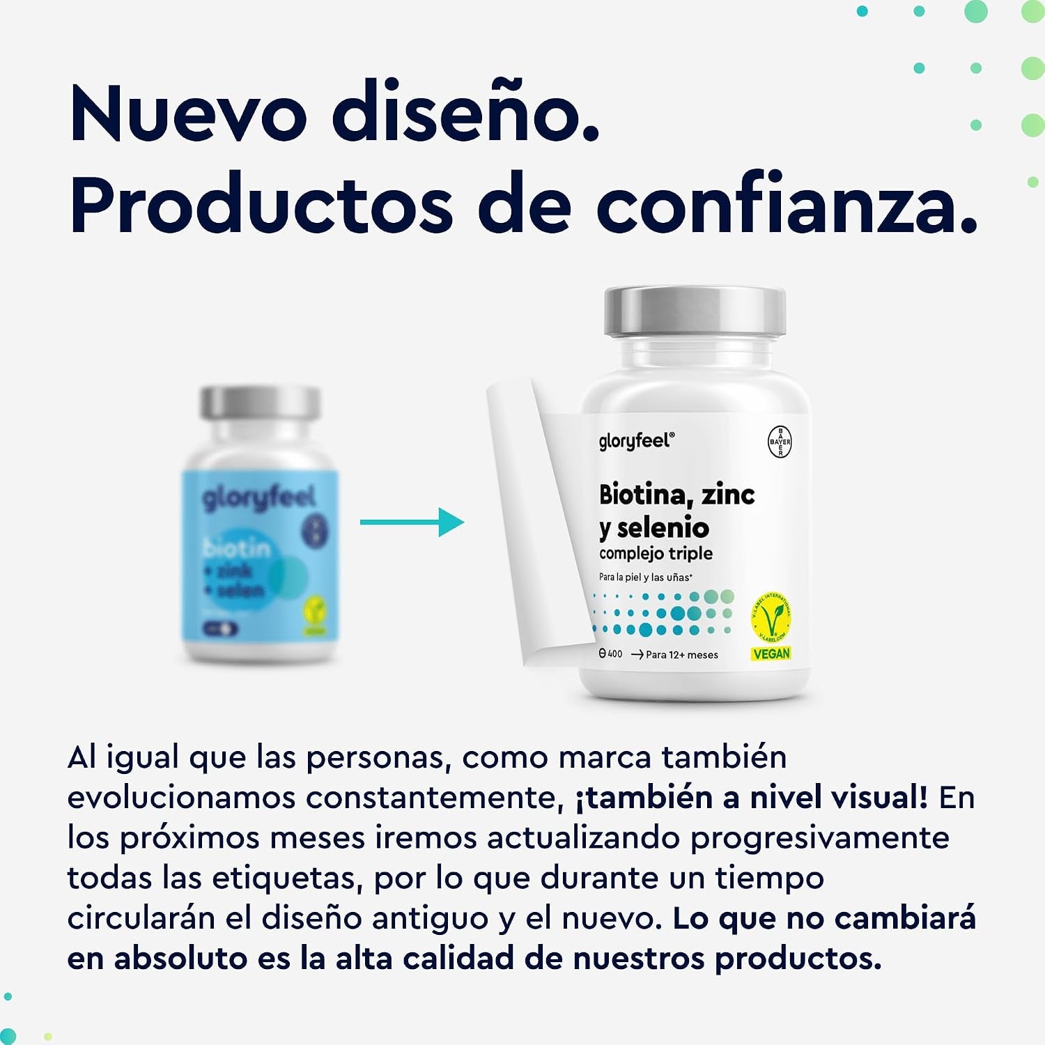 Biotina + Zinc + Selenio - 400 Pastillas Veganas (Suministro Para 1+ Año) - Vitaminas Para El Cabello - Apoya El Crecimiento Del Pelo, Fortalece La Piel Y Las Uñas - Sin Aditivos